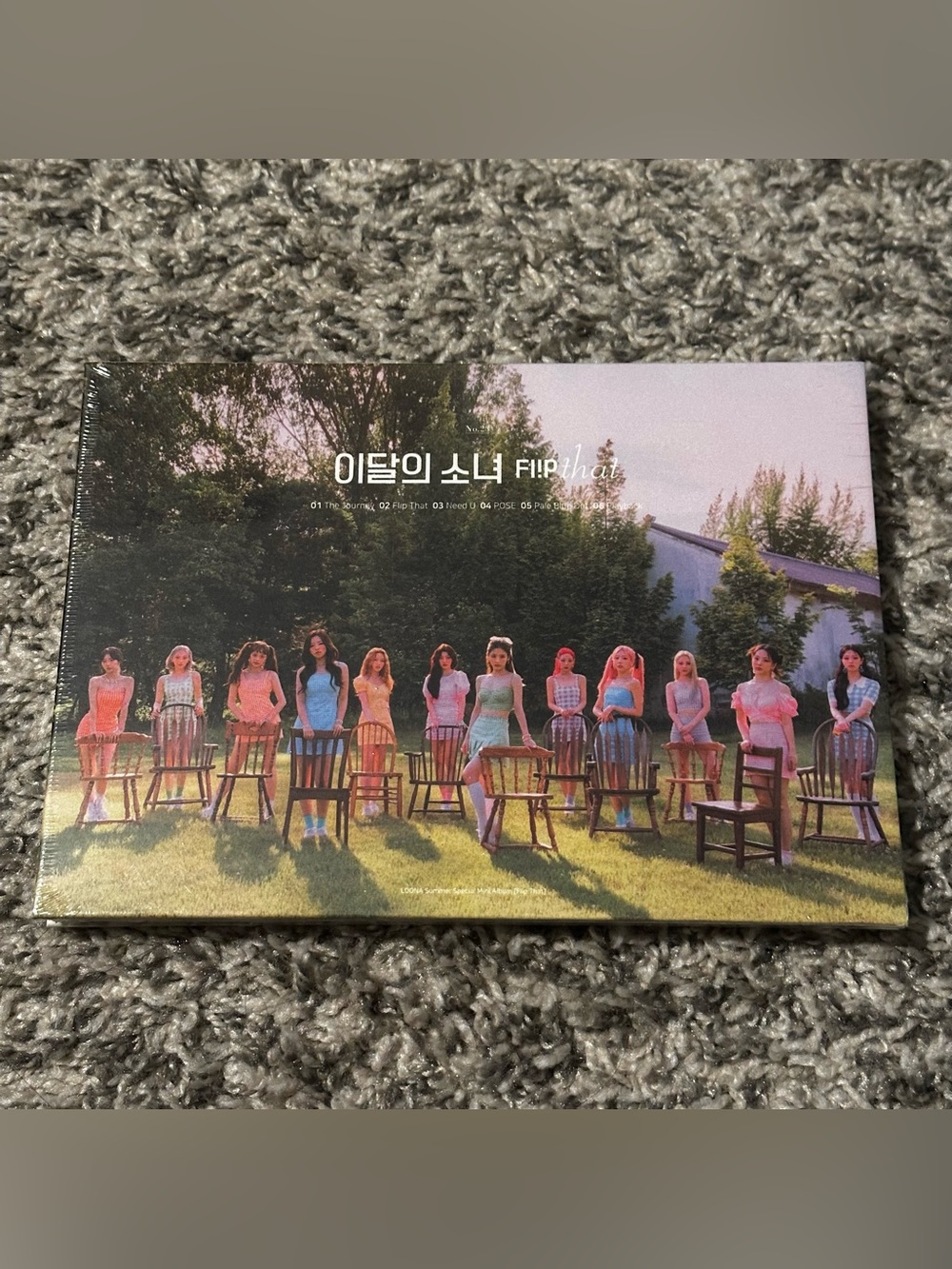 BRAND NEW SEALED Loona Flip That Official Kpop summer album photocard version C